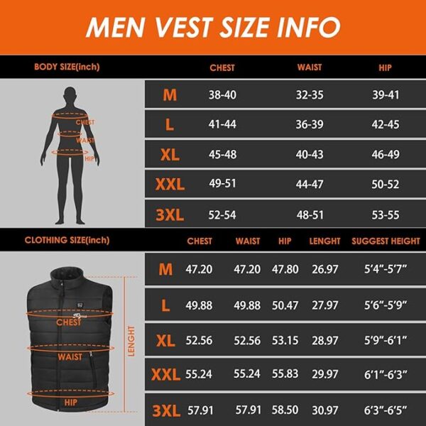 Telguua Heated Vest for Men - Image 5