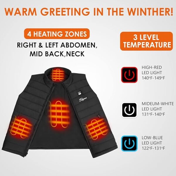 Telguua Heated Vest for Men - Image 6